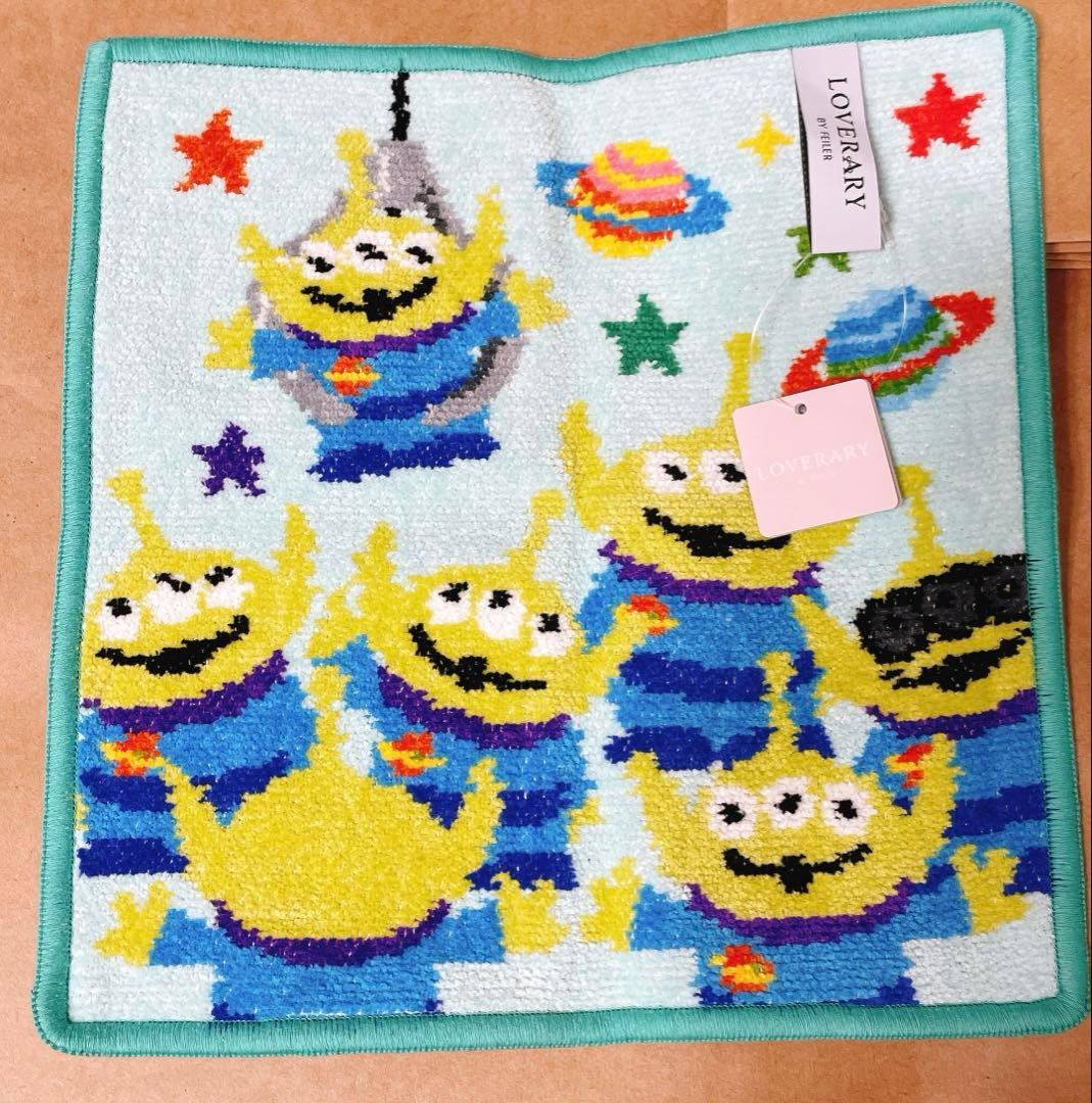 FEILER フェイラー トイストーリーコラボ ロッツォ 顔型ポーチ ハンカチ