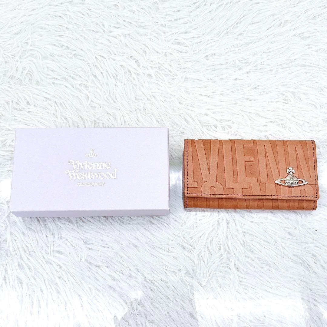 【美品】ヴィヴィアンウエストウッド/4連キーケース/キーリング/3D/オーブ
