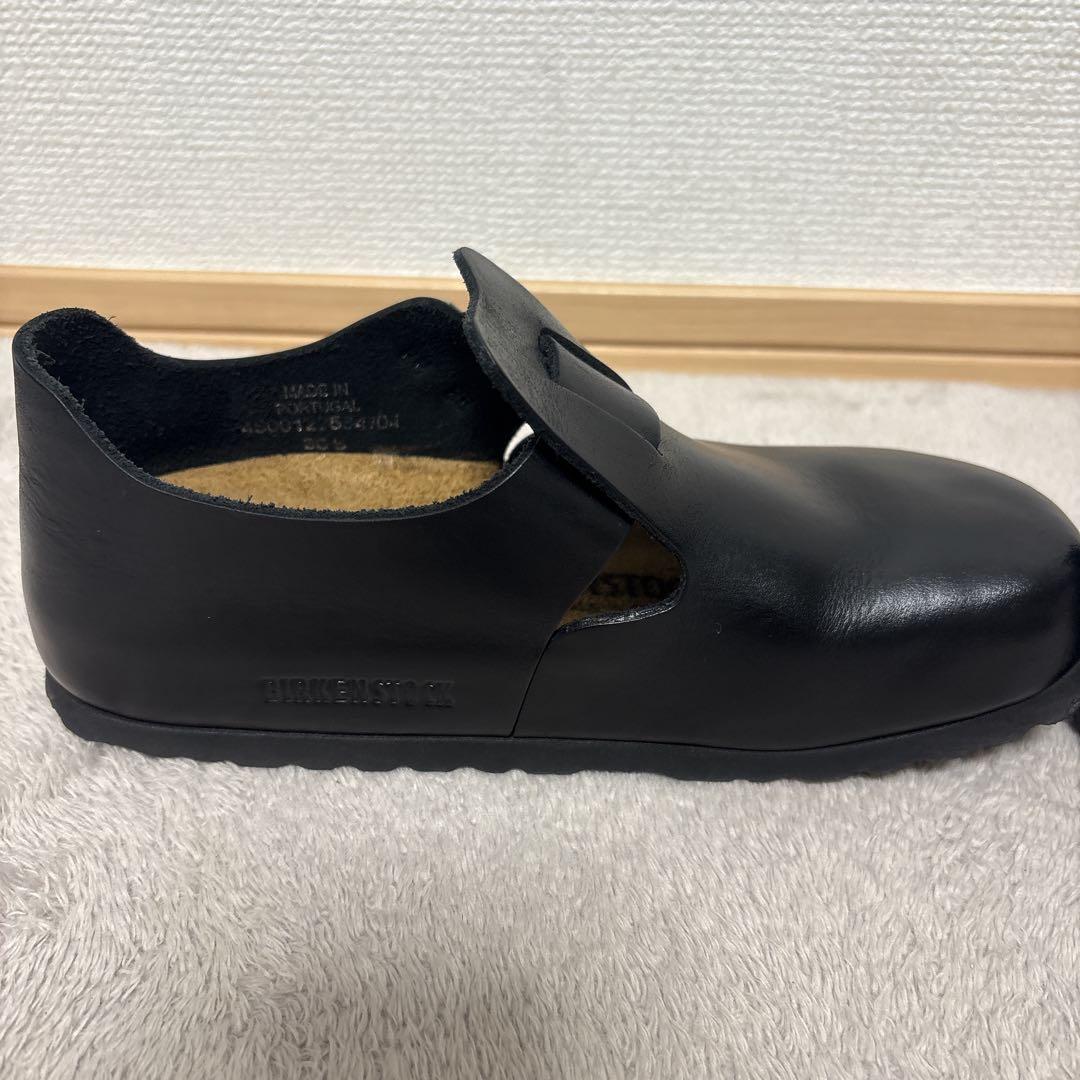 美品　ビルケンシュトック　ロンドン　23cm　ブラック　黒　オイルドレザー　36