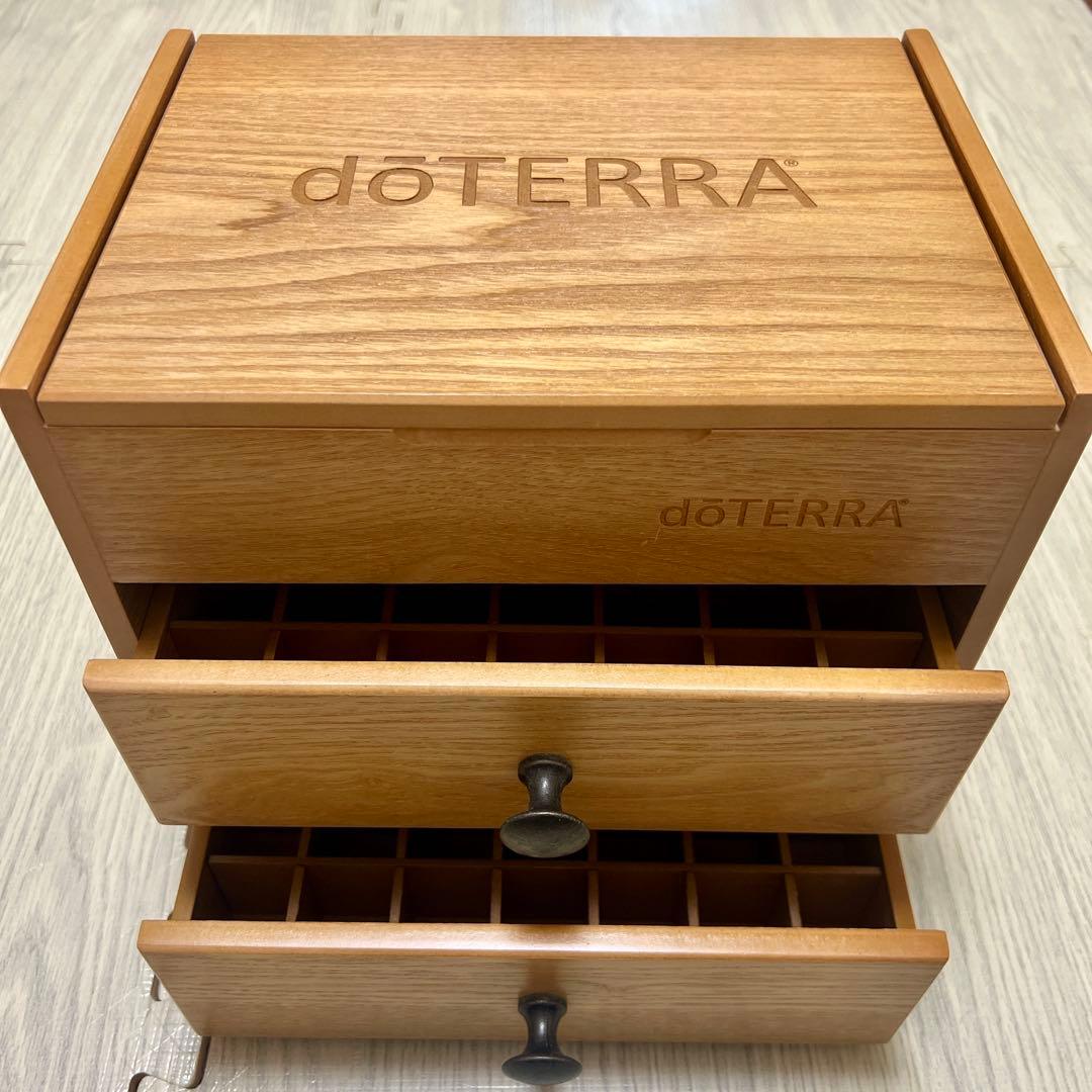 ドテラ doTERRA オイルコレクション ウッドボックス 88 木製