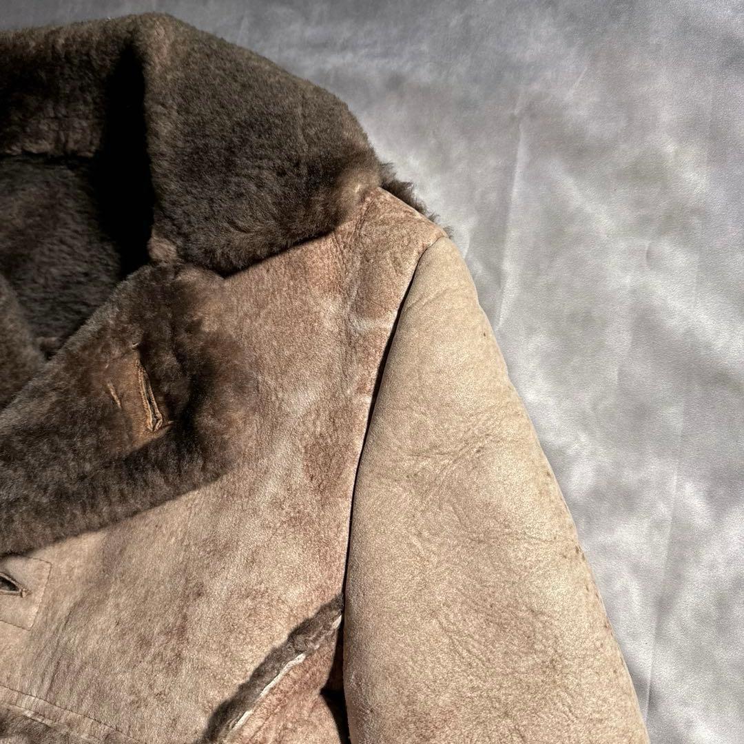 70s Schott ショット 切り替え ボア ムートンジャケット　ヴィンテージ