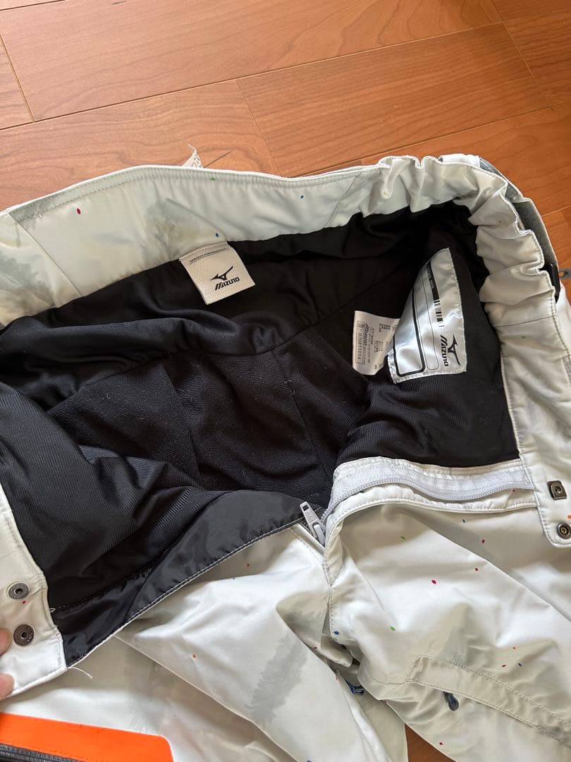 【美品】男性用Mizuno スキーウェア上下セット