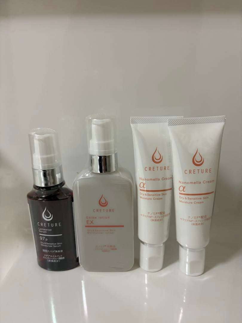 未使用ドクターRe9 クレチュール ローション、セラム、クリームα×2本