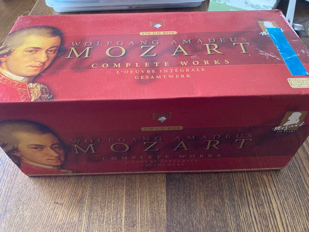 モーツァルト 完全作品集 170CD