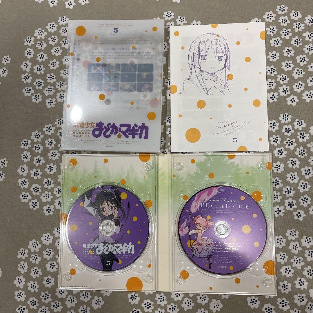 魔法少女まどか☆マギカ ブルーレイ、CD6巻セット〈完全生産限定版〉