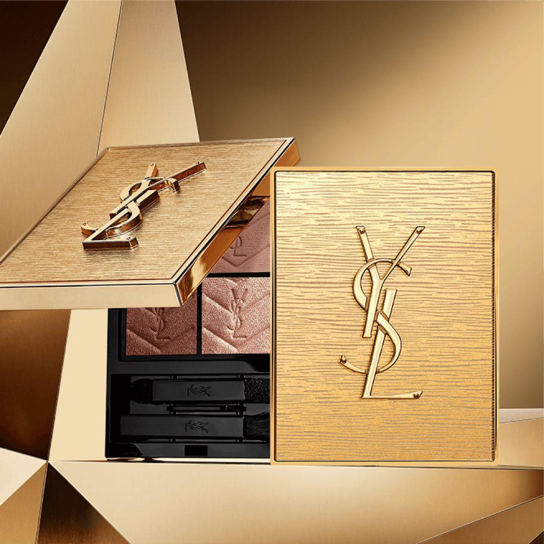 YSL クチュール ミニクラッチ コレクター ゴールデンラスト