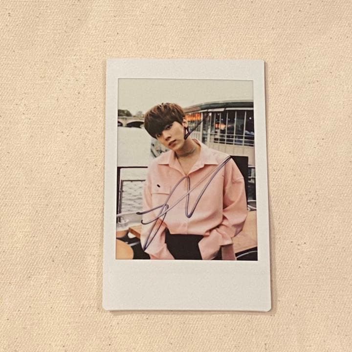 UP10TION ウシン ウソク 直筆サイン入りポラロイド