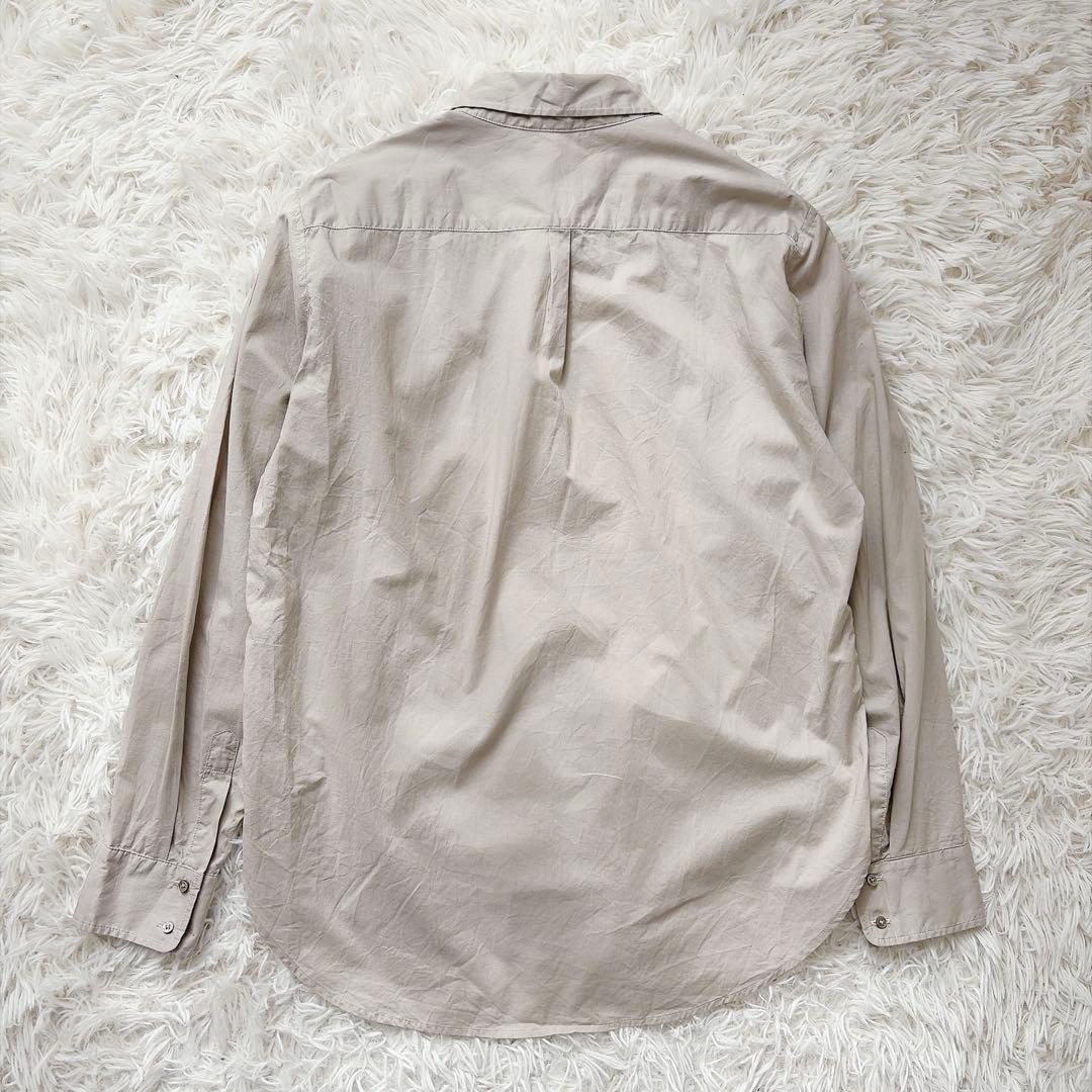 ドゥーズィエムクラス　20SS WASH ウォッシュコットンシャツ　ベージュ