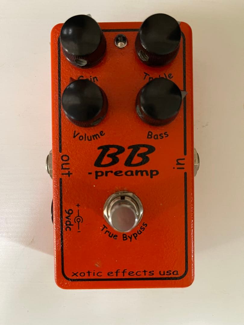Exotic BB Preamp エフェクター