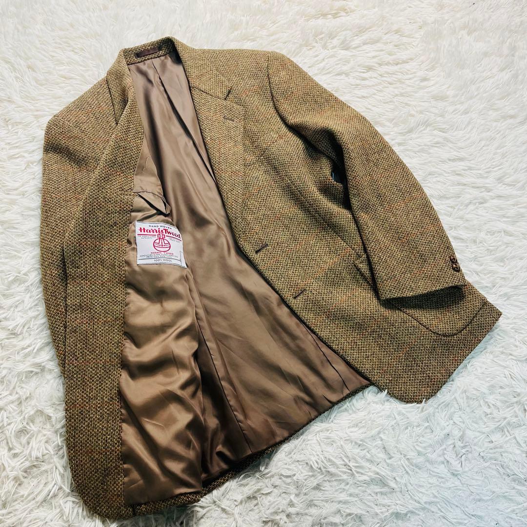 ジャケット・アウター Harris Tweed Trocken Check Jacket Brown