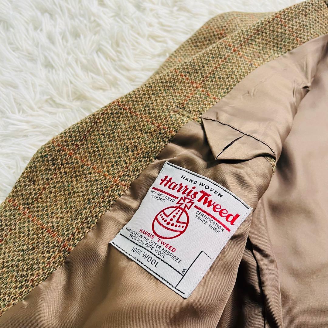ジャケット・アウター Harris Tweed Trocken Check Jacket Brown
