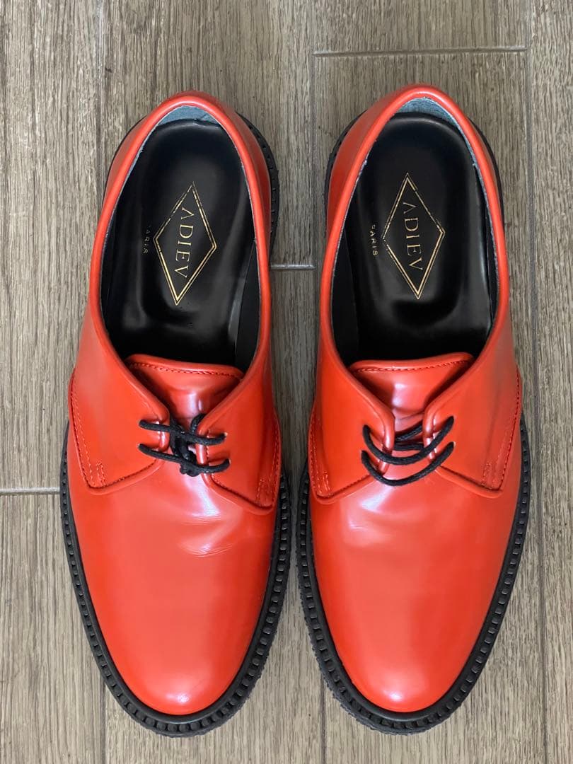 まめたさまAdiev Paris type 1 レースアップシューズ　ローファー