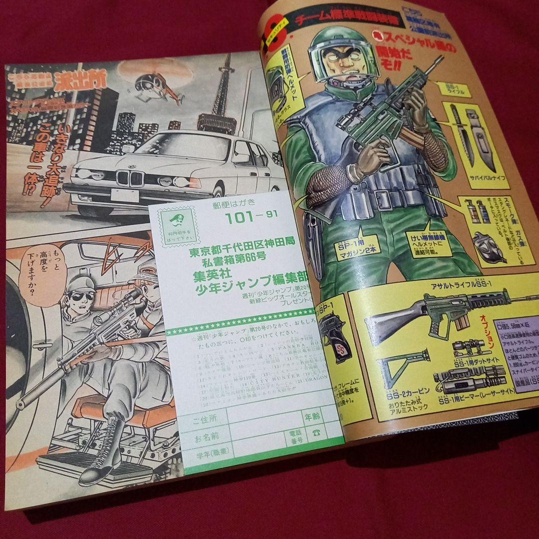 【当時物美品】週刊 少年 ジャンプ 1987年20号 漫画 アニメ