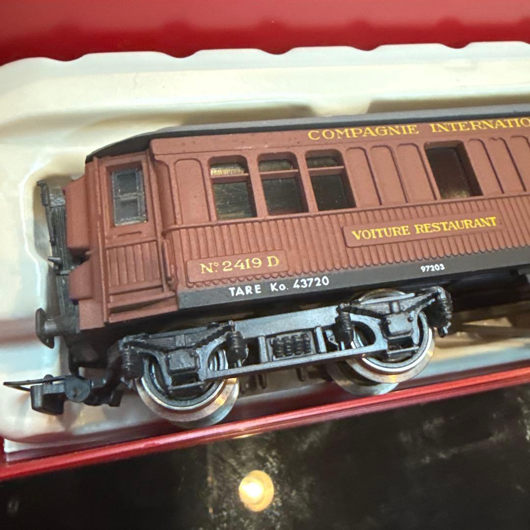 Rivarossi HOゲージ CIWL 食堂車 オリエント急行 元箱付き