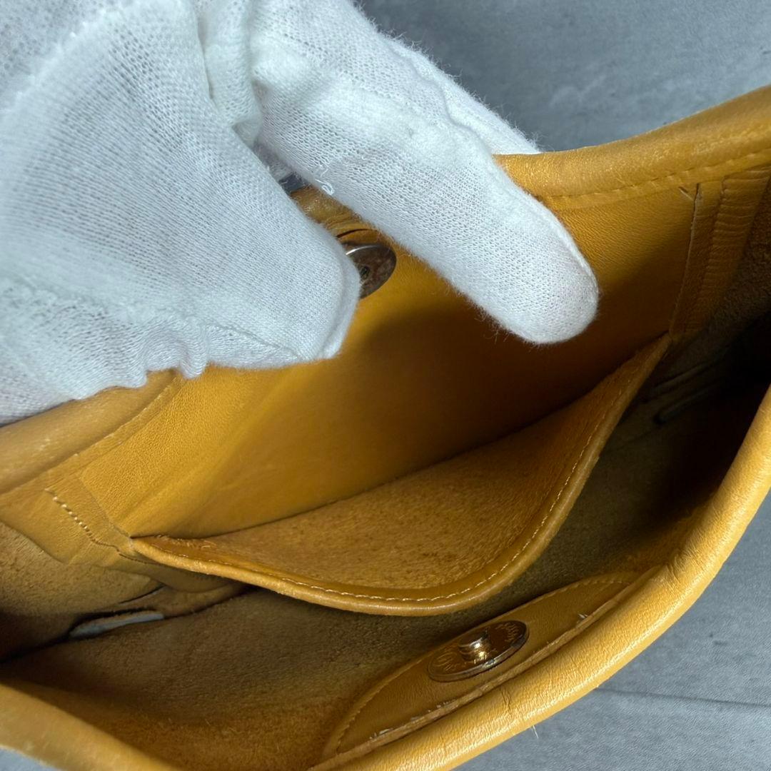 OLD COACH オールドコーチ エルゴ ミニ イエロー USA製