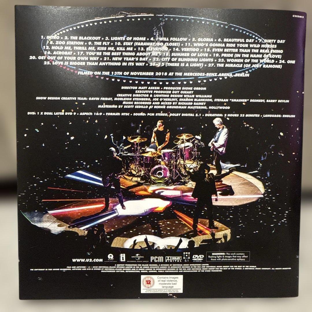 ミュージック U2 eXPERIENCE + INNOCENCE LIVE IN BERLIN