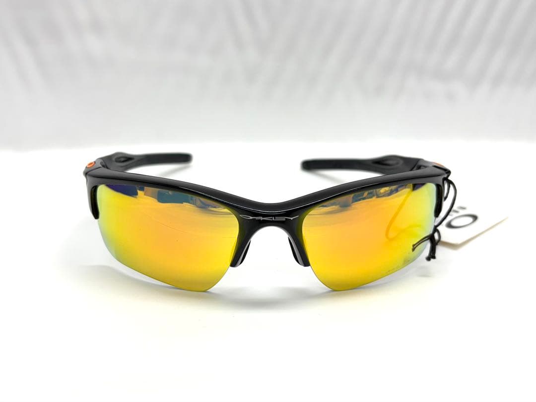②OAKLEY ハーフジャケット2.0 XL 9154 偏光 スポーツサングラス
