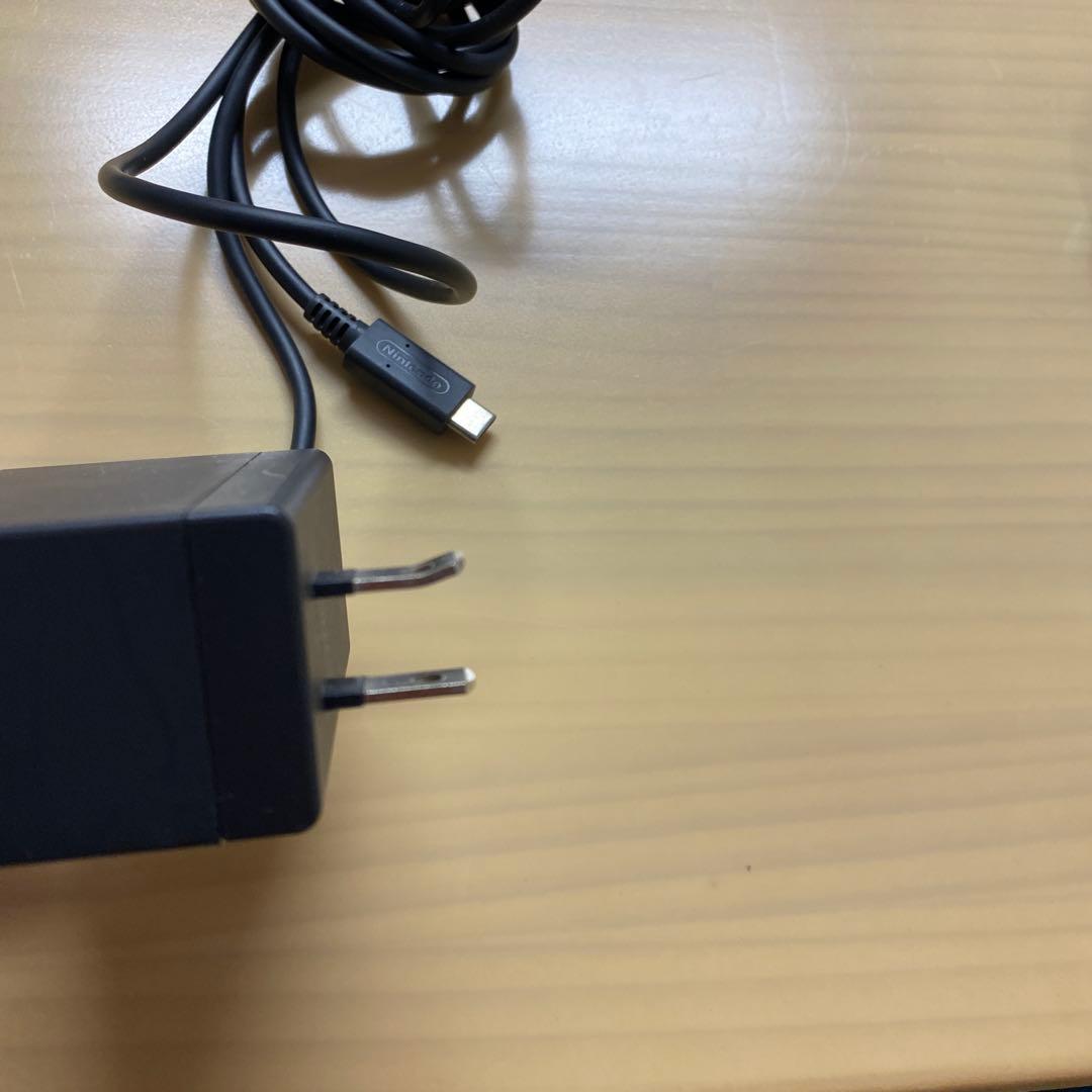 Nintendo Switch 本体 青/赤 充電器付き(ジャンク品)