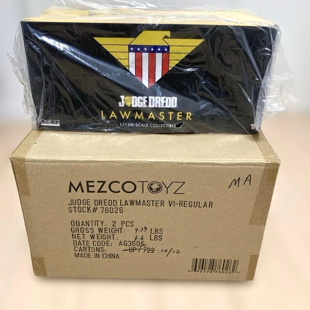 ジャッジ•ドレッド/ローマスター 1/12 アクションフィギュア ブラック