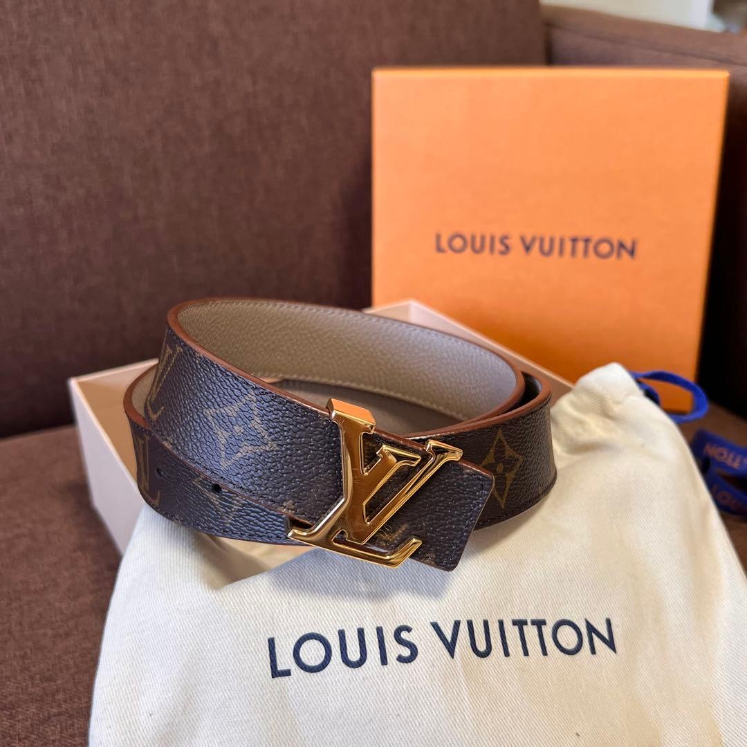 ルイヴィトン サンチュール LV 30MM レザー ベルト