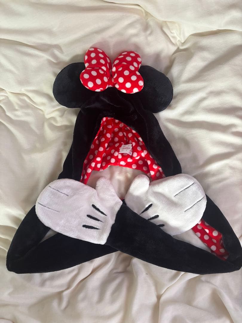 ディズニー ミニー マフラーファンキャップ