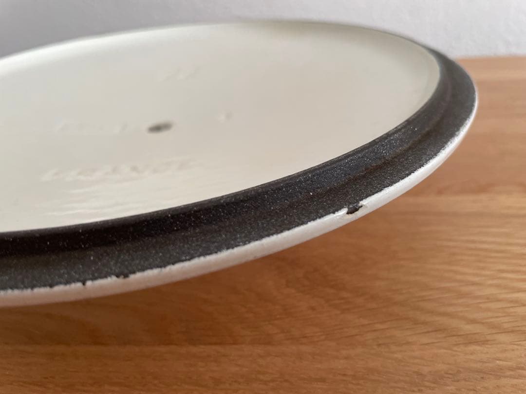 ルクルーゼ　LE CREUSET 22cm ココットロンド　ホワイト　スチーマー