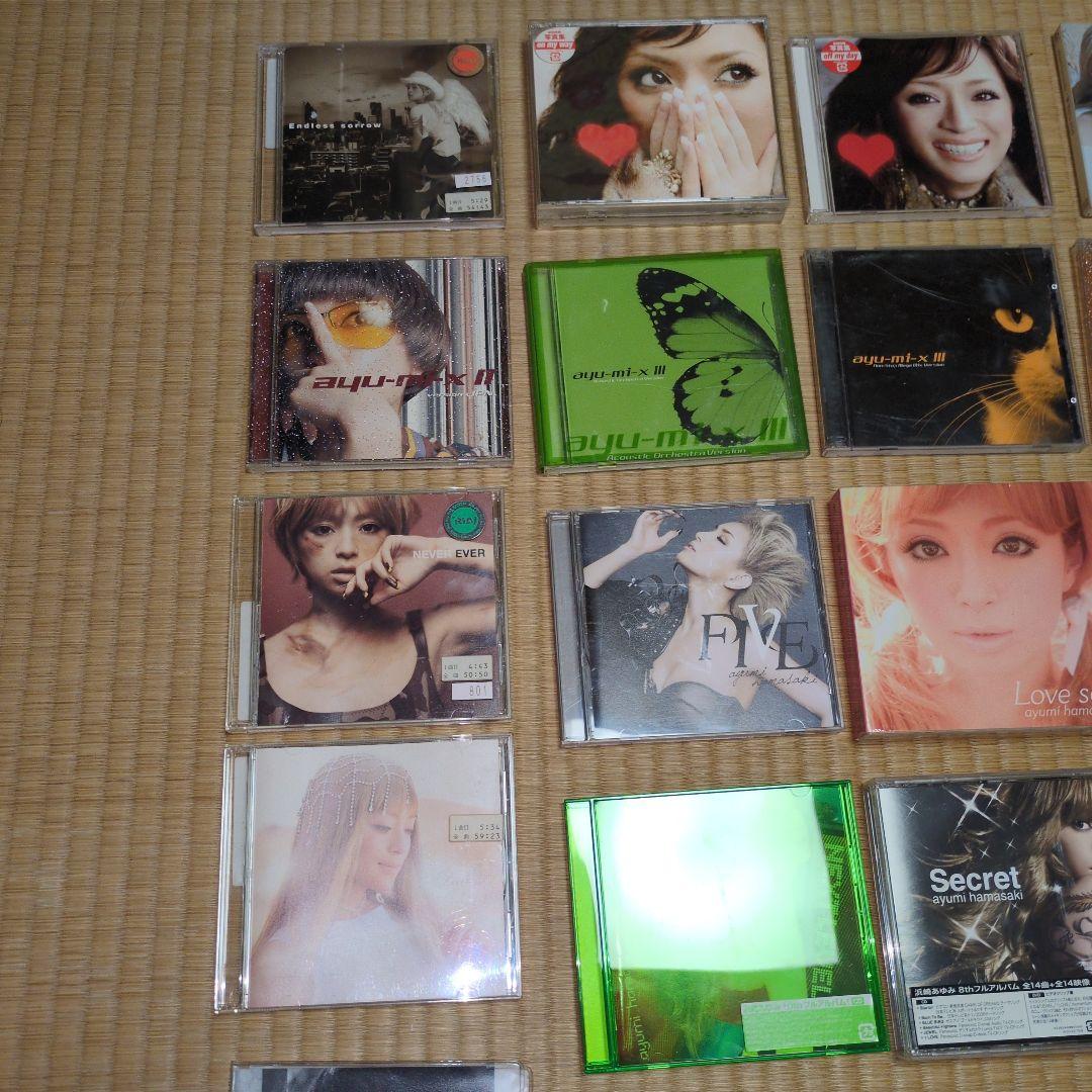 浜崎あゆみ　CD シングル　アルバム　シール　カード　まとめ売り