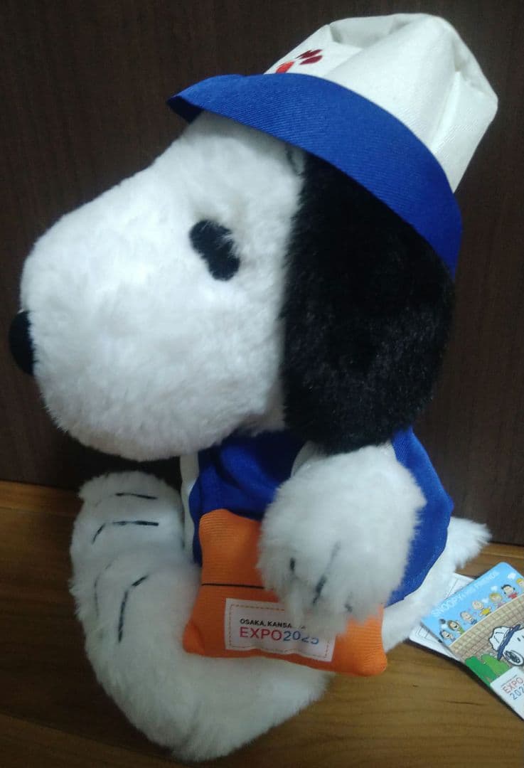 万博　EXPO2025 PEANUTS スヌーピーぬいぐるみ ボランティアコス
