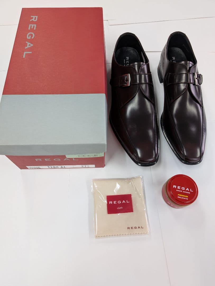 REGAL　メンズ紳士靴　728R エレガントなモンクストラップ