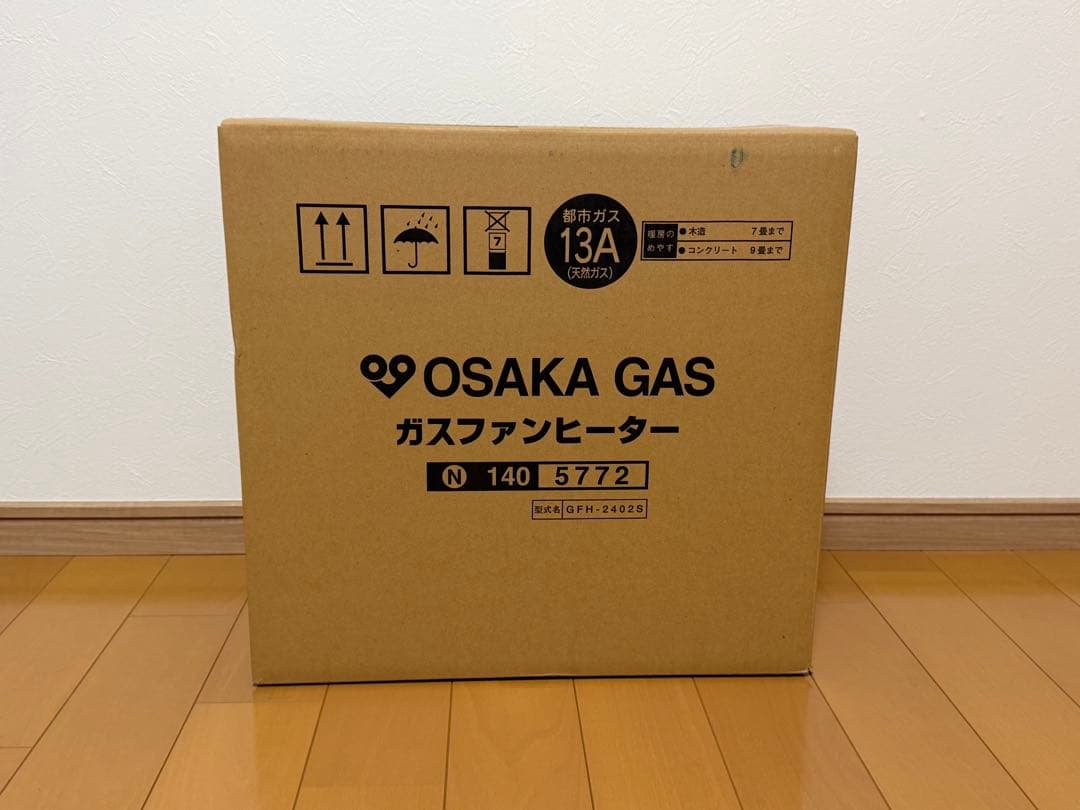 OSAKA GAS ガスファンヒーター N140 5772