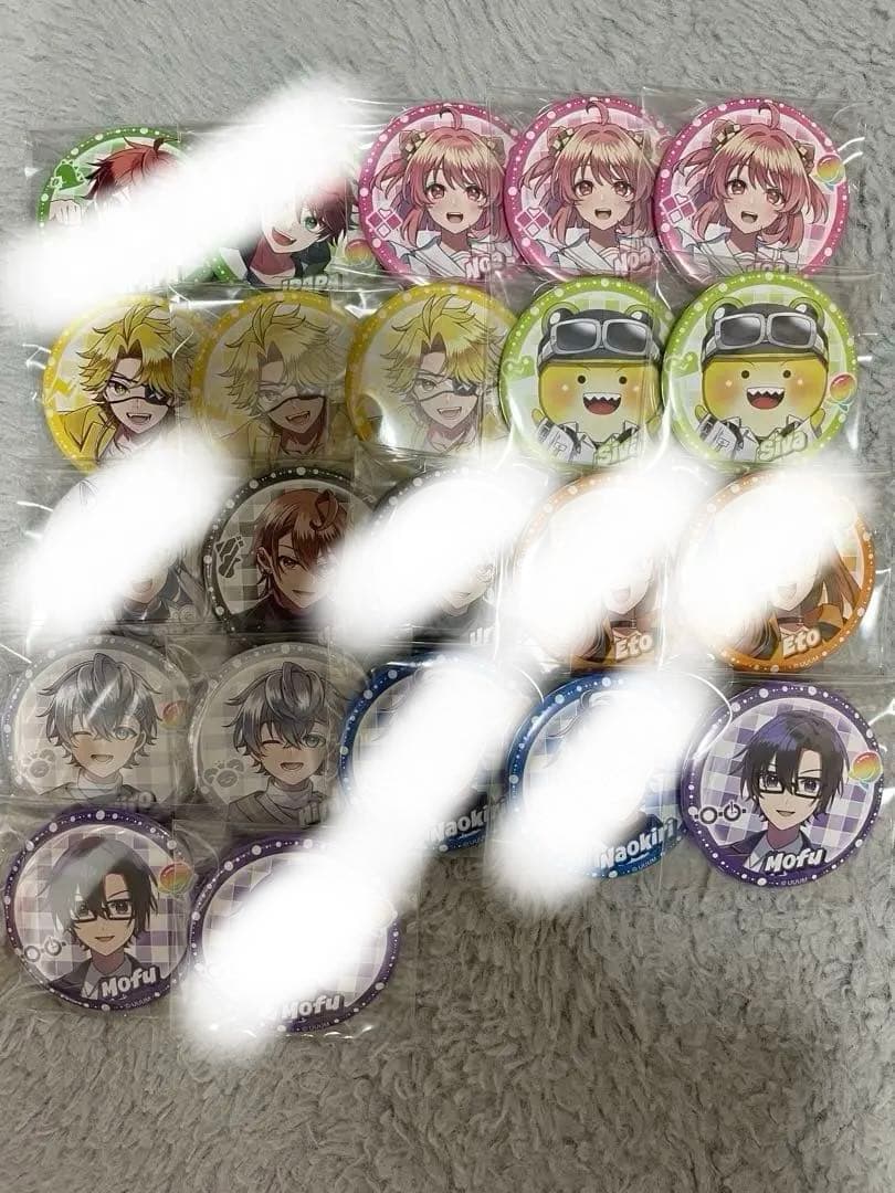 カラフルピーチ ウィンターフェア缶バ