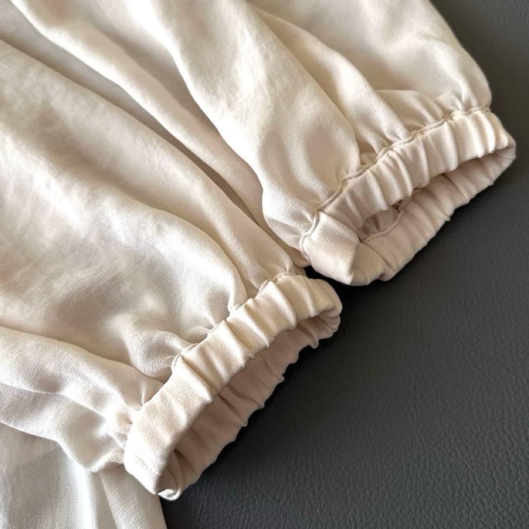 極美品 25SS♪ ユナイテッドアローズ ラッフルフリルブラウス 洗える