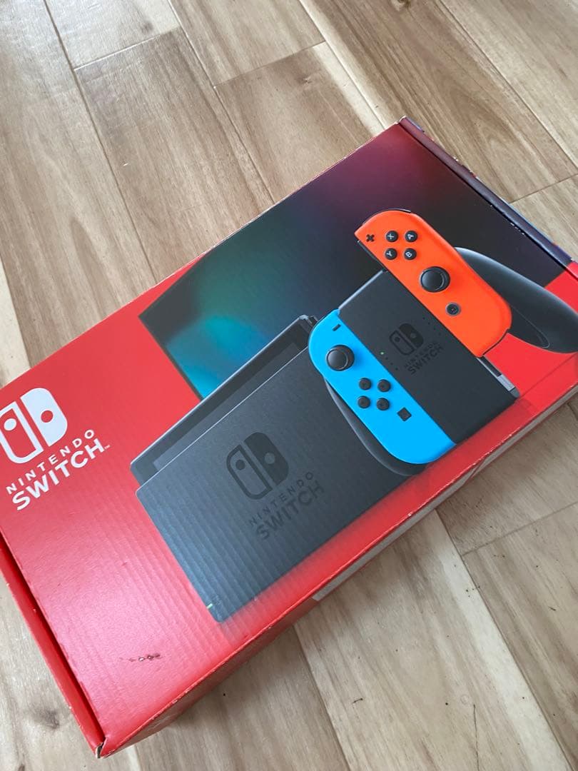 Nintendo Switch ニンテンドースイッチ本体　ネオン①