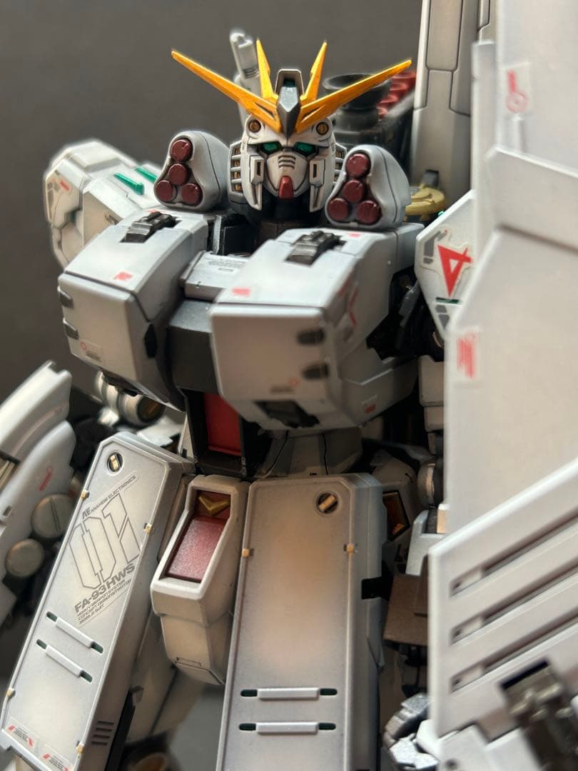 RG νガンダム HWS 全塗装 完成品