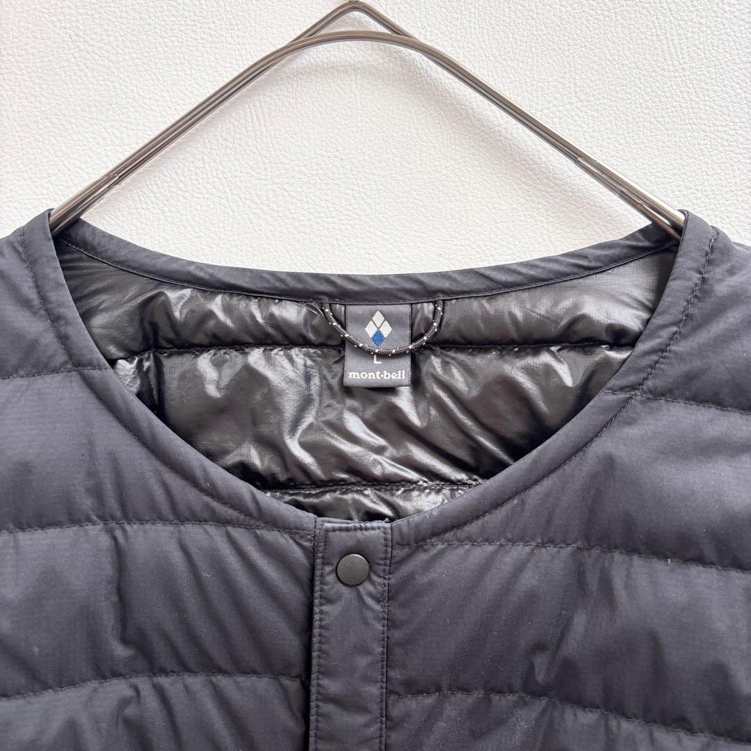 02445 mont-bell スペリオダウン　ラウンドネックジャケット
