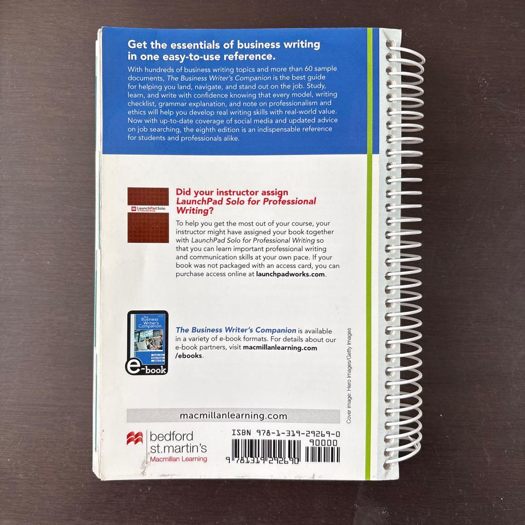 The Business Writer's Companion 第8版