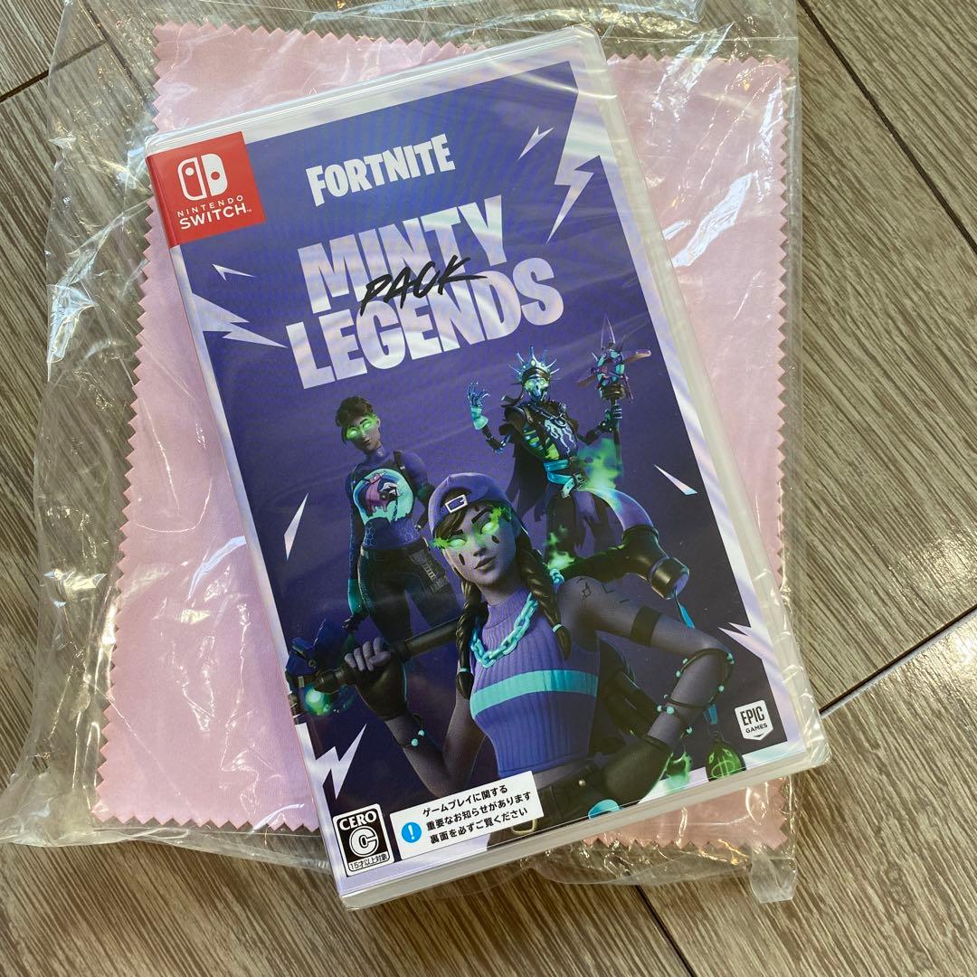 新品　未開封　フォートナイト　ミンティーレジェンドパック