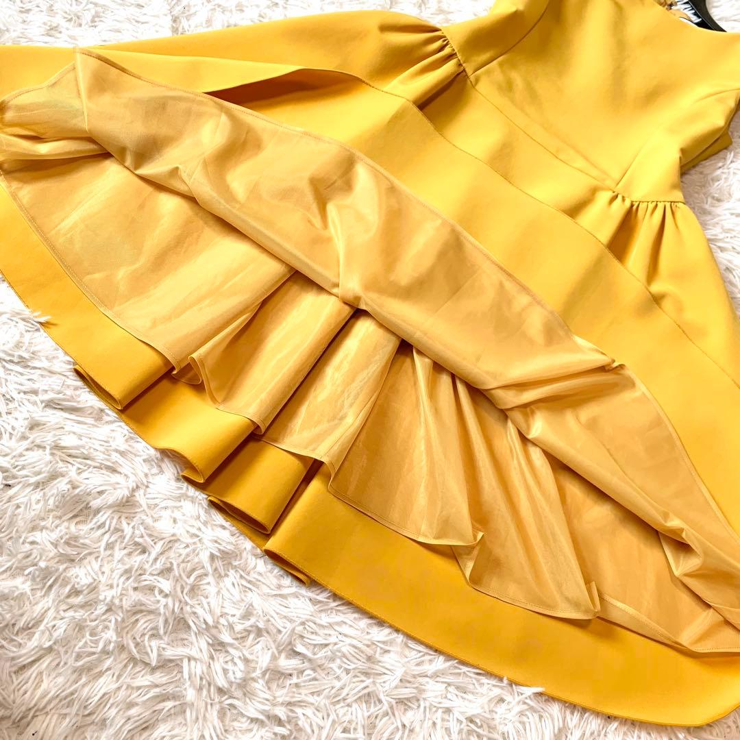 極美品✨希少カラー フォクシー タイムレス ドレス ワンピース フレア ギャザ