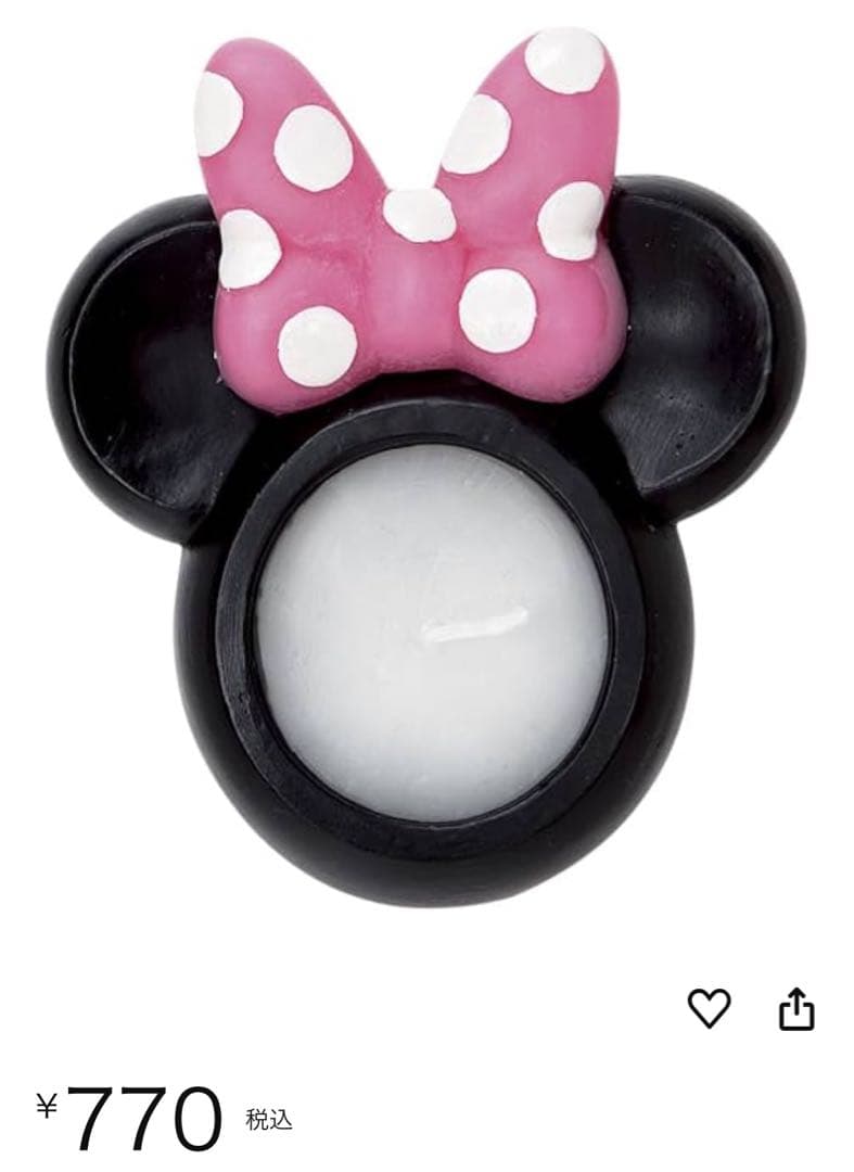 ミニー キャンドル