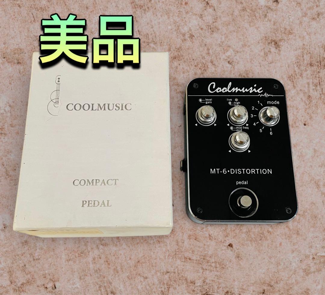 （美品）Coolmusic MT-6 DISTORTION ギターエフェクター