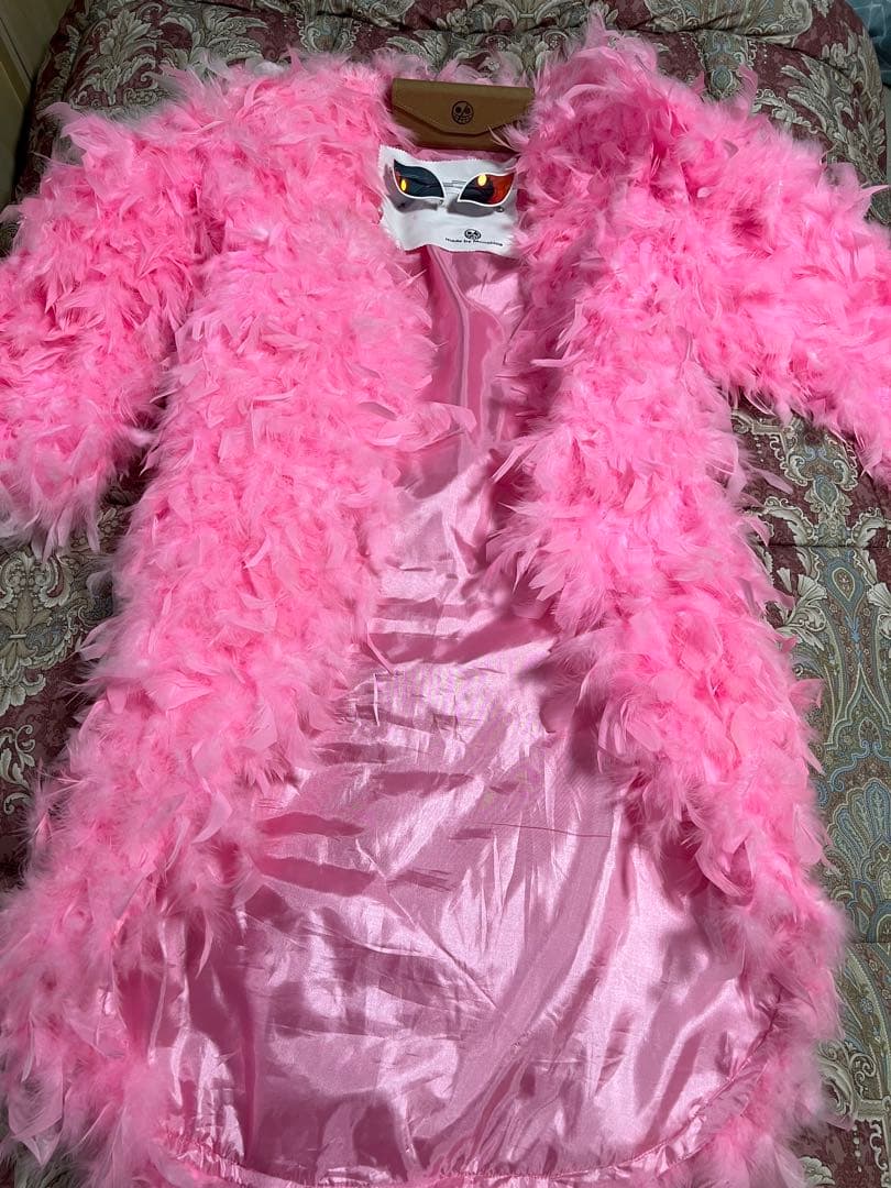 ワンピース コスプレ衣装 ドフラミンゴ 羽根コート サングラス