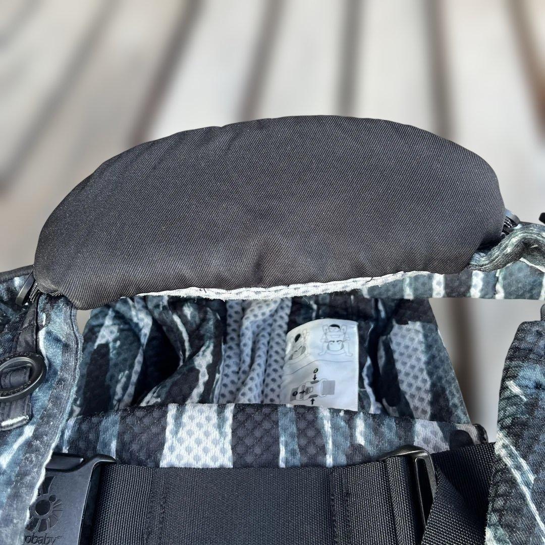 エルゴベビー オムニブリーズ 正規品 ペイントブラック　ポーチ付き