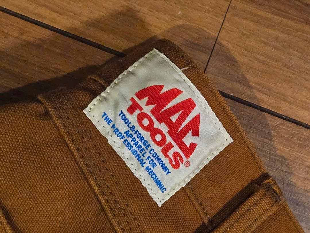 MAC-TOOLS & IRON HEART ダブルニーロガーパンツw36