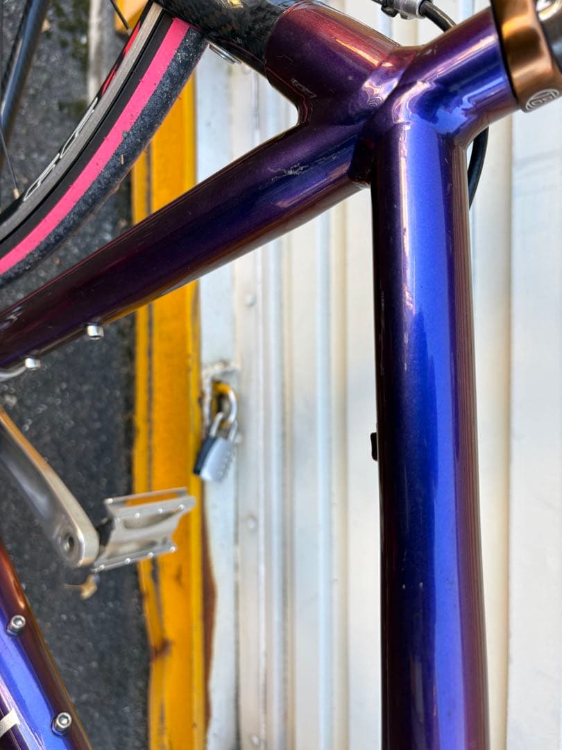  ロードバイク パープル