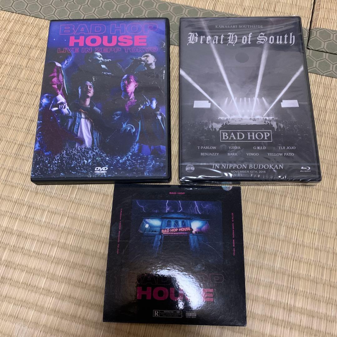 3点セット　badhop バッドホップ　dvd 武道館　yzerr ワイザー
