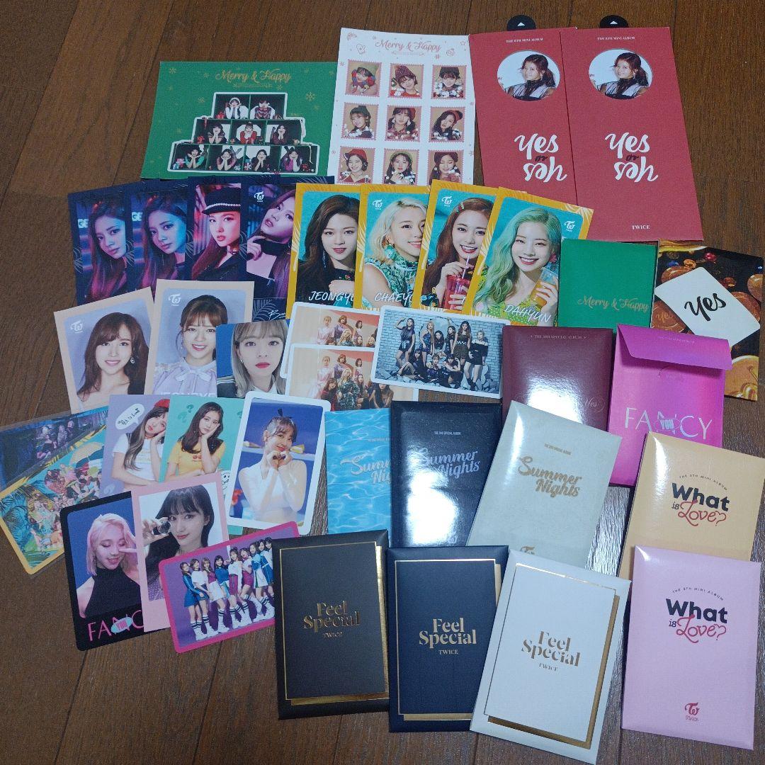 TWICE 公式トレカ、特典セット