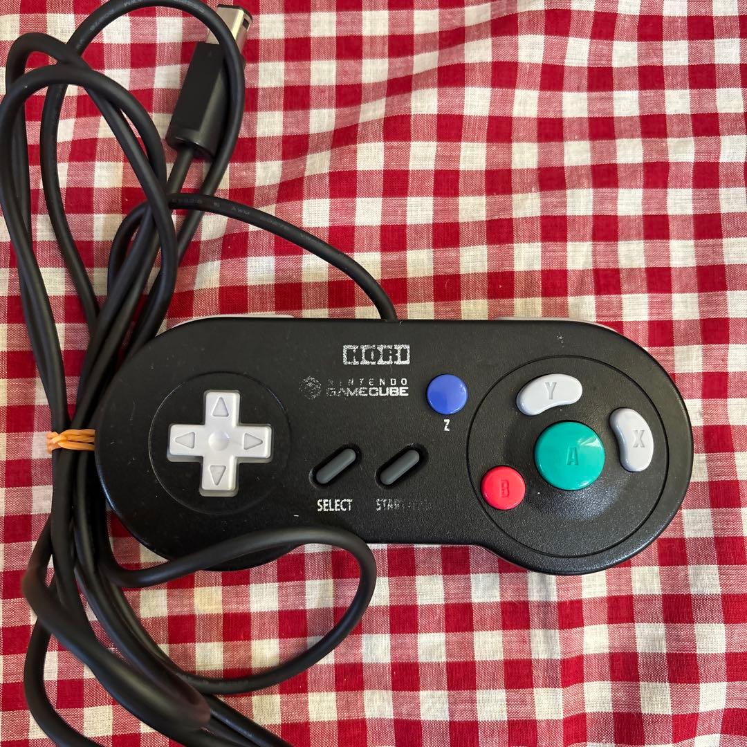 ゲームキューブ GC ホリ デジタルコントローラー ブラック 黒 メンテナンス品