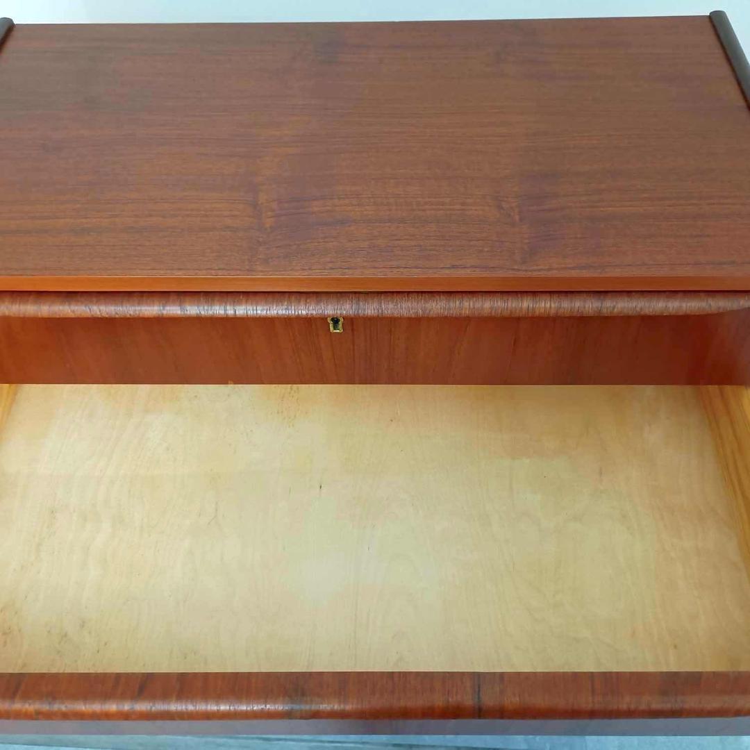 北欧ヴィンテージ チーク 4段チェスト