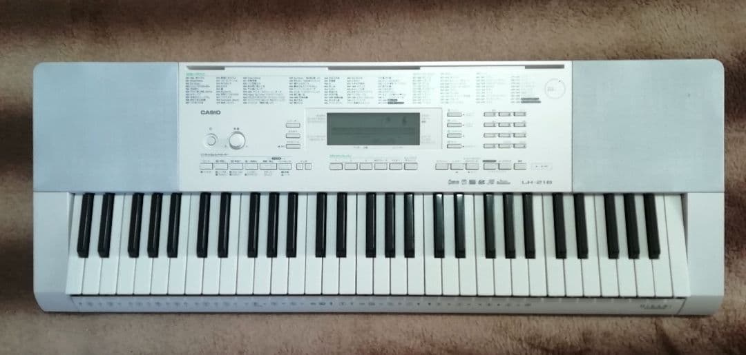 カシオトーンLK-218 型　ACアダプター付　動作確認済
