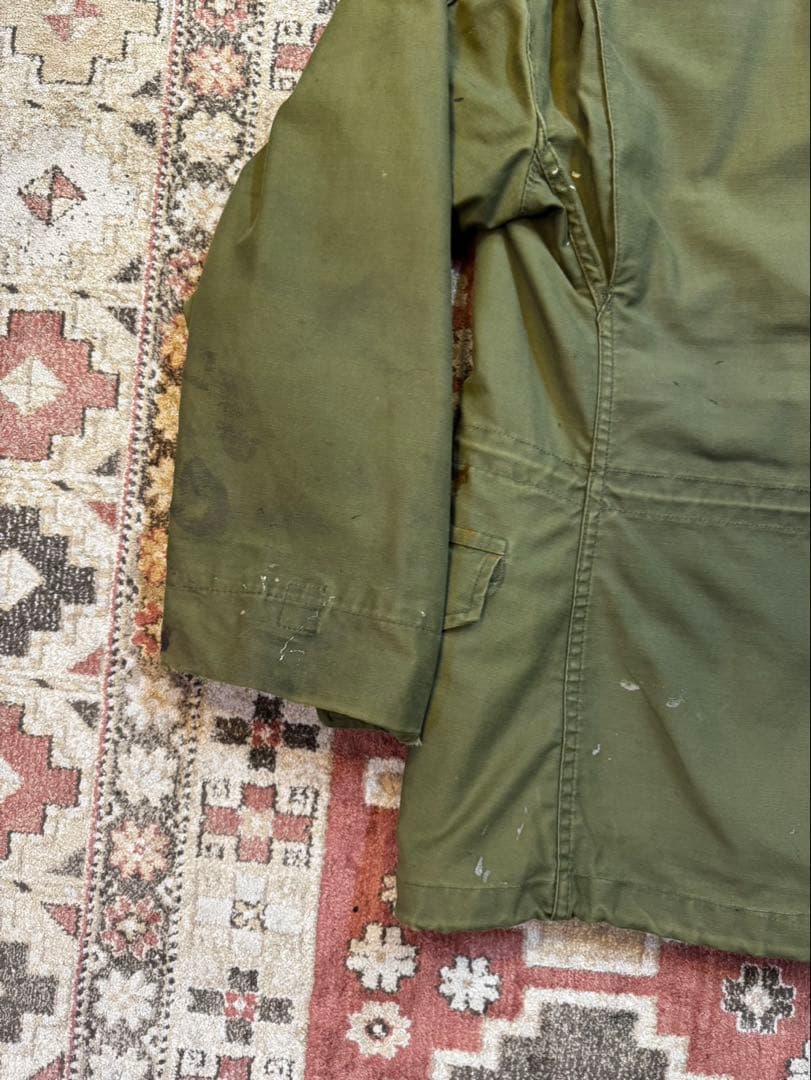 希少サイズ 70s 米軍実物支給品 M-65 XS-XS 裏グレー